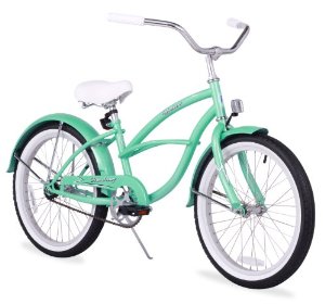 teal kids bike